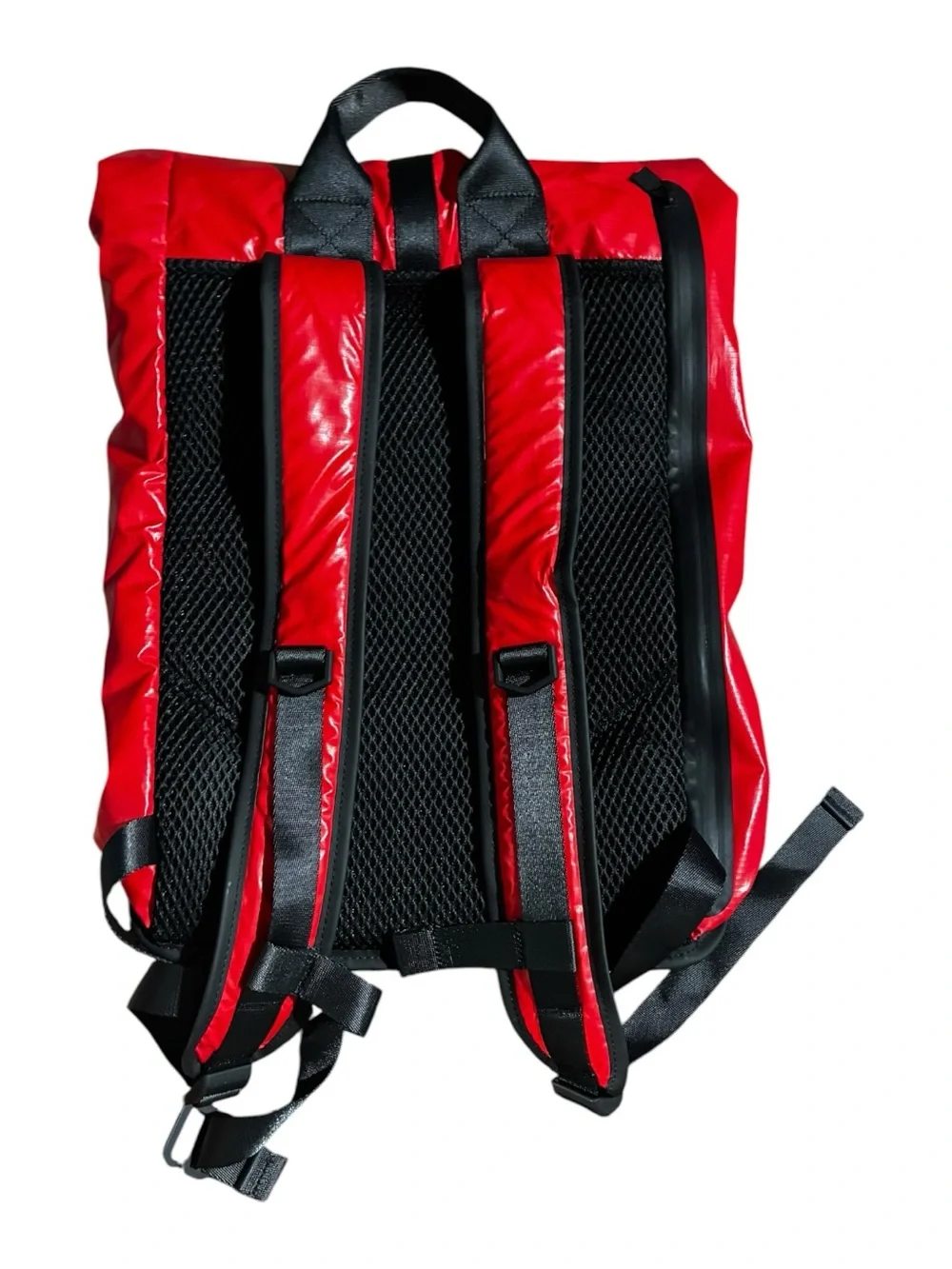 RAINS Sibu Rolltop Backpack Red